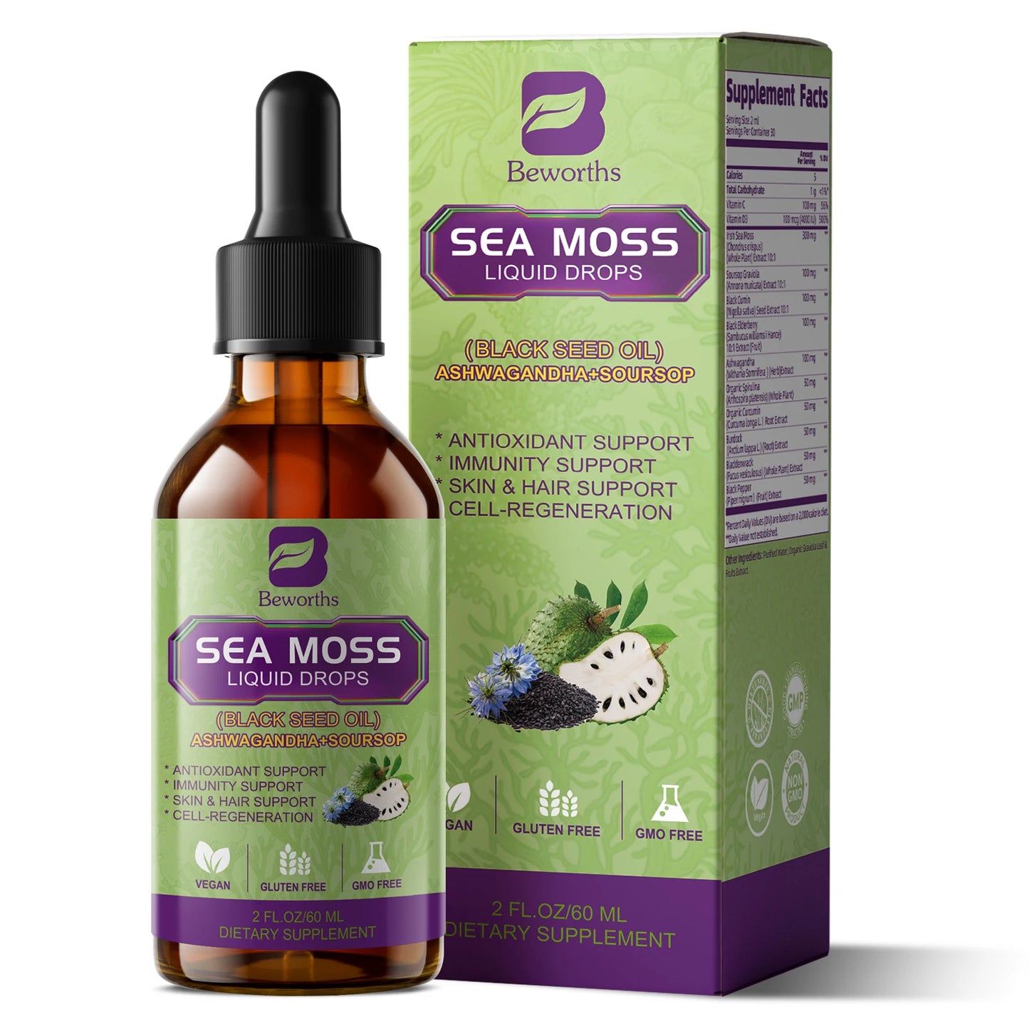 GlowMoss™ - Sea Moss Mineral Drops