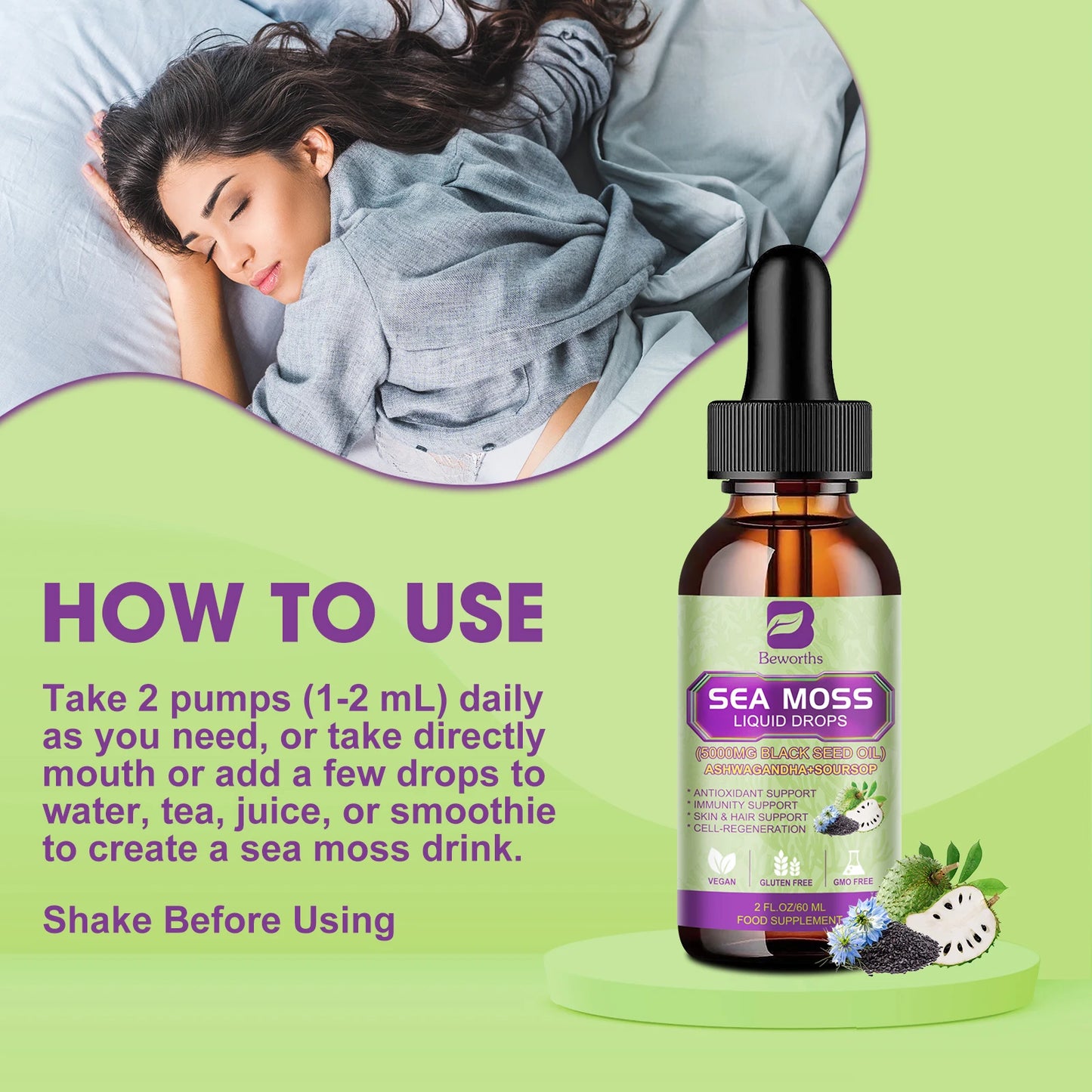 GlowMoss™ - Sea Moss Mineral Drops